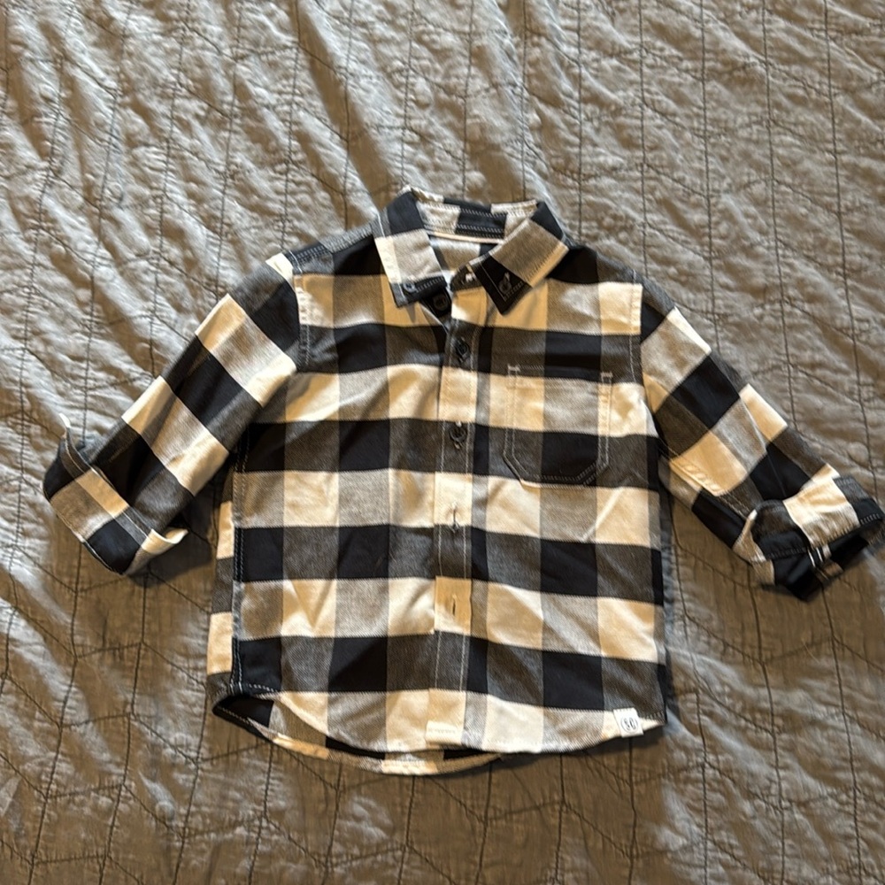 Sovereign Code Plaid Shirt 12m